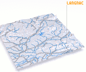 3d view of Làng Nác