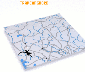 3d view of Trapéang Kor (1)