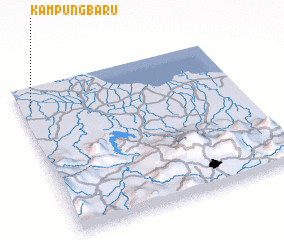 3d view of Kampungbaru