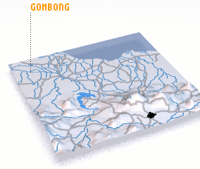 3d view of Gombong