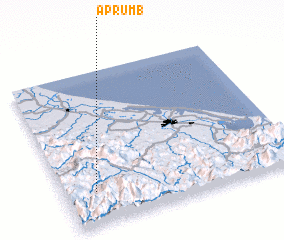 3d view of Ấp Rum (1)