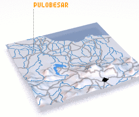 3d view of Pulo-besar