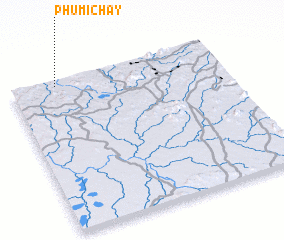 3d view of Phumĭ Chay