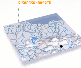 3d view of Pisangsambo Satu