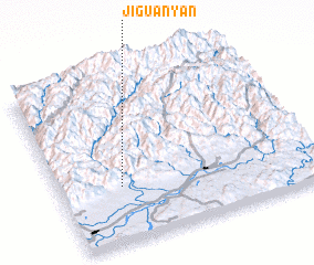 3d view of Jiguanyan