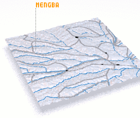 3d view of Mengba