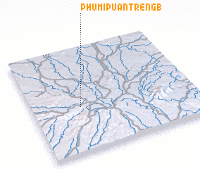 3d view of Phumĭ Pu Ântrêng (1)