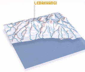 3d view of Lebakwangi