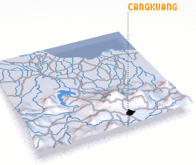 3d view of Cangkuang