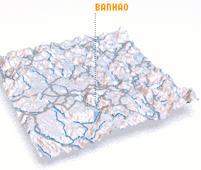 3d view of Ban Hao