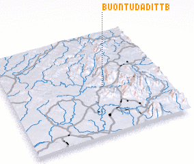 3d view of Buôn Tuda Ditt (1)