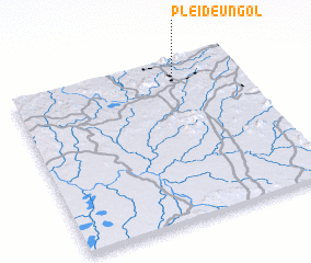 3d view of Plei Deu Ngol