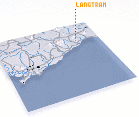 3d view of Làng Trám