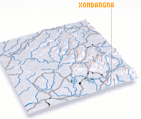 3d view of Xóm Ðang Na