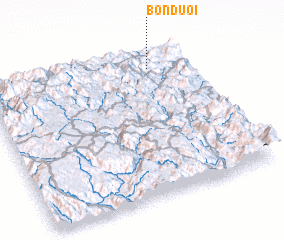 3d view of Bôn Duối