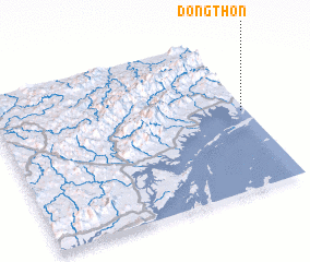 3d view of Ðong Thon