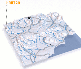 3d view of Xóm Tao