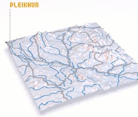 3d view of Plei Khưn