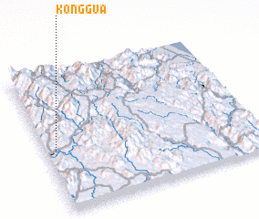 3d view of Kong Gua