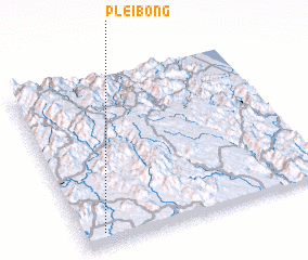 3d view of Plei Bong