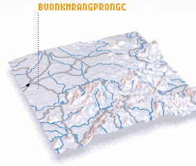 3d view of Buôn Kmrâng Prŏng (2)