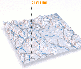 3d view of Plei Thou