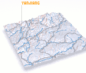 3d view of Yanjiang