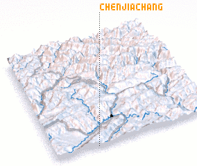 3d view of Chenjiachang