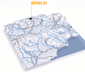 3d view of Ấp Ða Lợi