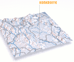 3d view of Kon Kroi Yé