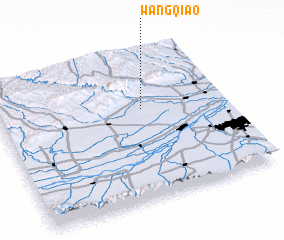 3d view of Wangqiao