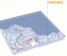 3d view of Cikanjang