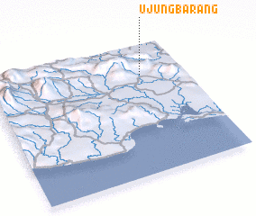 3d view of Ujungbarang