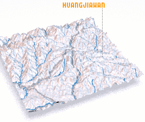 3d view of Huangjiawan