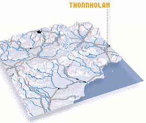 3d view of Thôn Nho Lâm