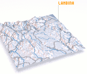 3d view of Lâm Bình