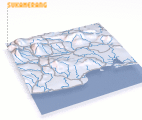 3d view of Sukamerang