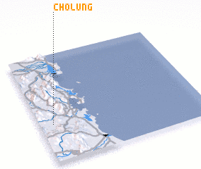 3d view of Chơ Lùng