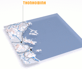 3d view of Thôn Hội Bình