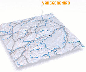 3d view of Yanggongmiao