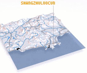 3d view of Shangzhuluocun