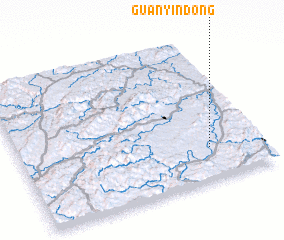 3d view of Guanyindong