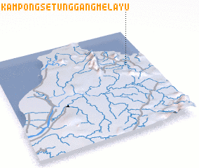 3d view of Kampong Setunggang Melayu