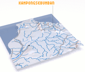 3d view of Kampong Sebumban