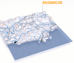 3d view of Niuzhancun