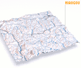 3d view of Miaogou