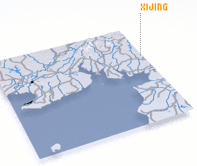 3d view of Xijing