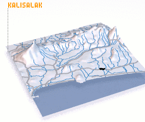 3d view of Kalisalak