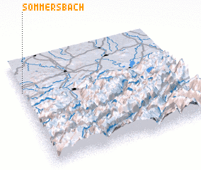 3d view of Sommersbach