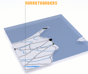 3d view of Nørre Tranders